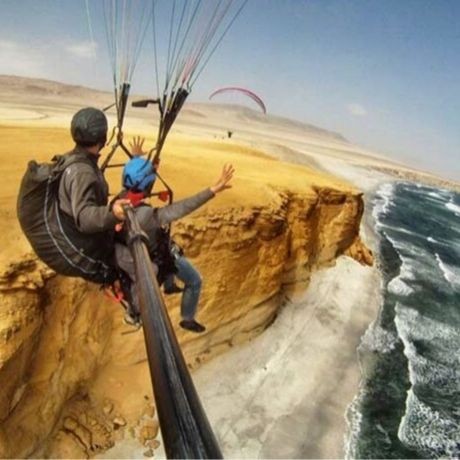 Parapente Biplaza o Vuelo Tandem en Paracas